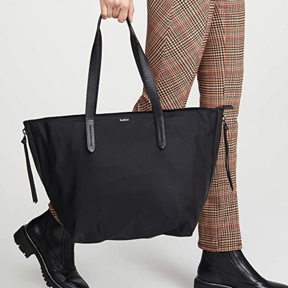Botkier New York Black Nylon Tote Bag